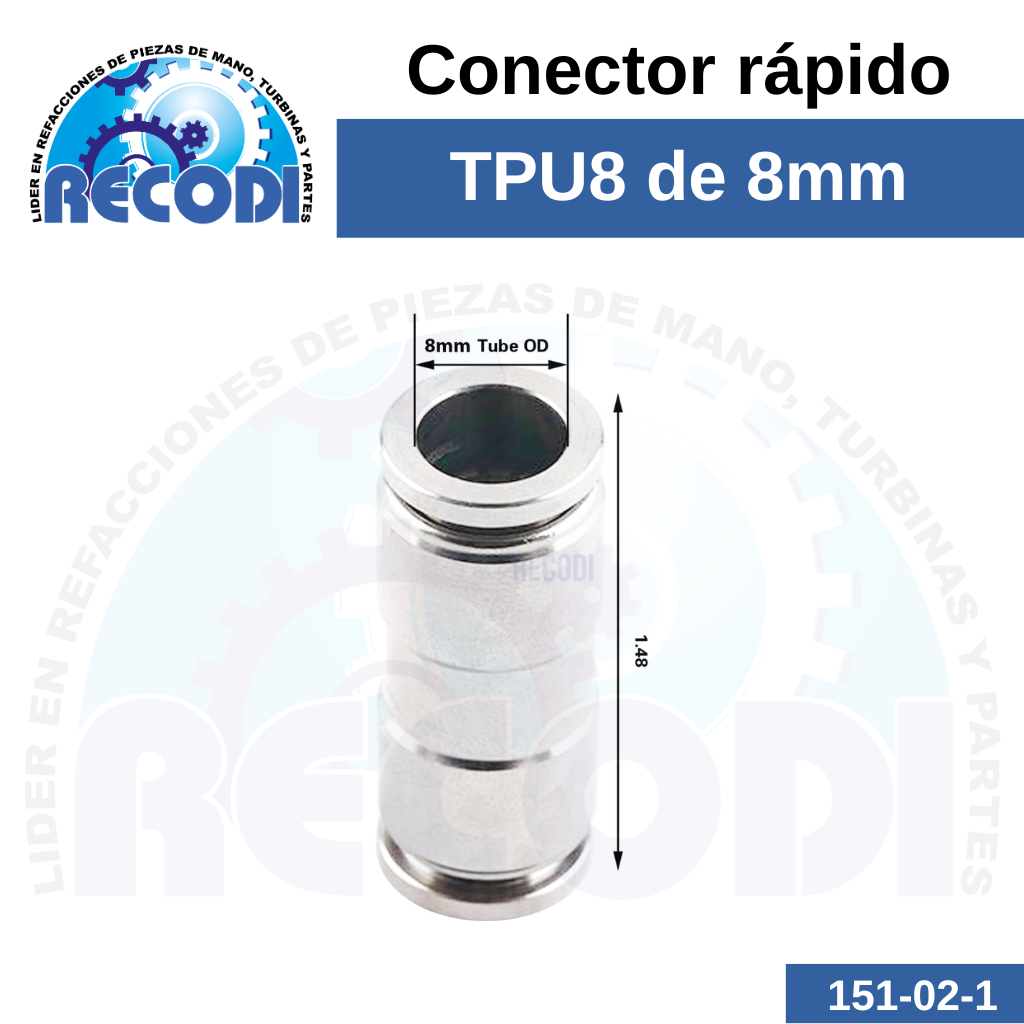 Conector rápido TPU8