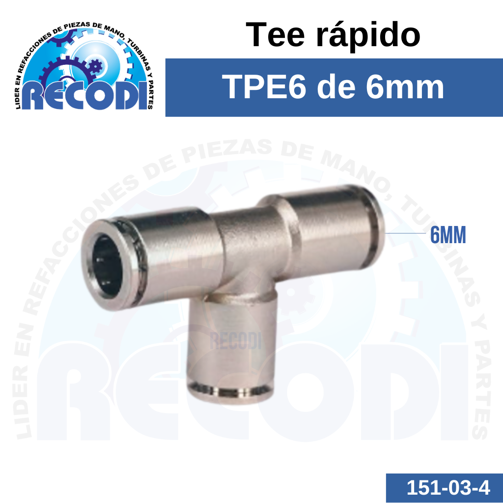 Tee rápida TPE6