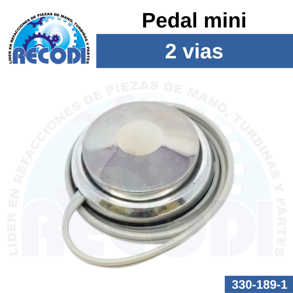 Pedal 2 vías mini