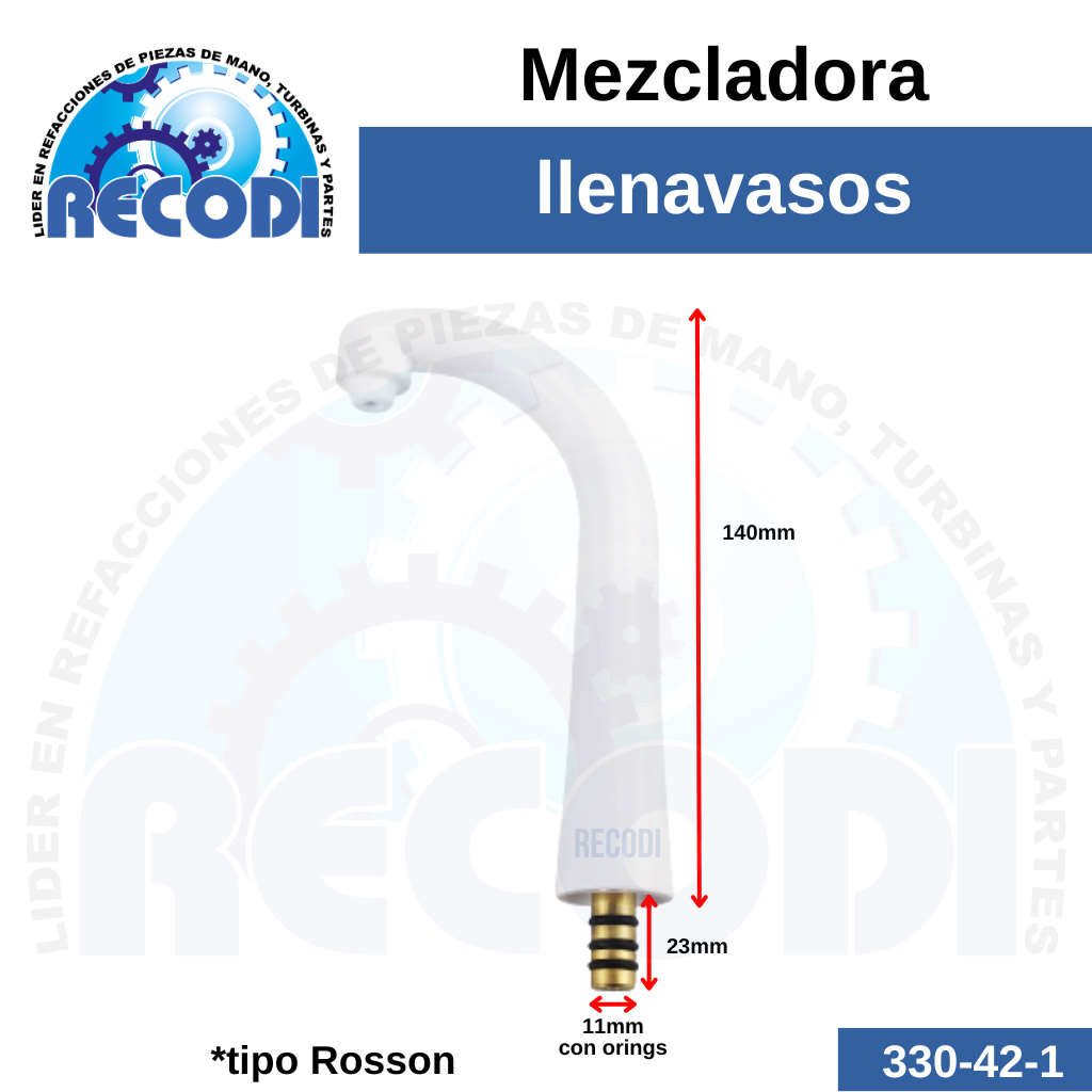 Mezcladora llenavasos