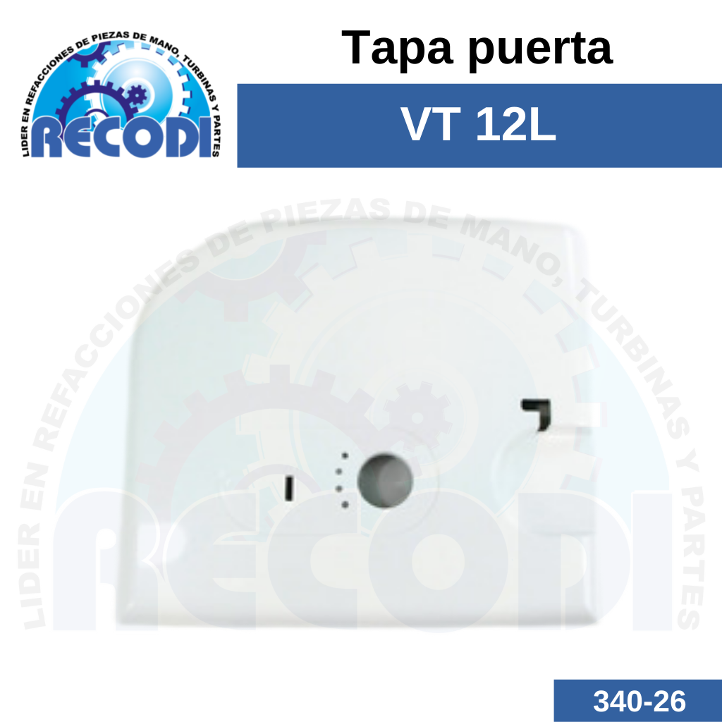Tapa puerta VT 12L