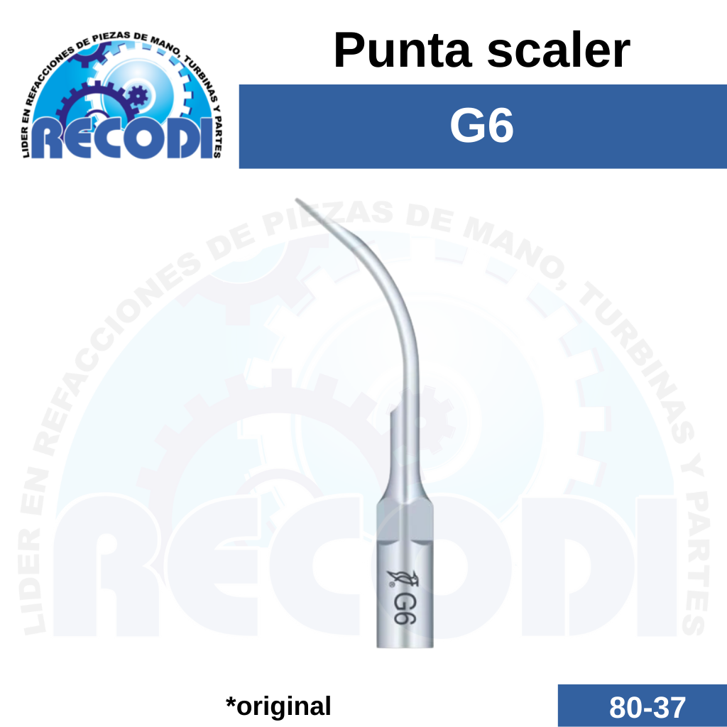 Punta escariador G6