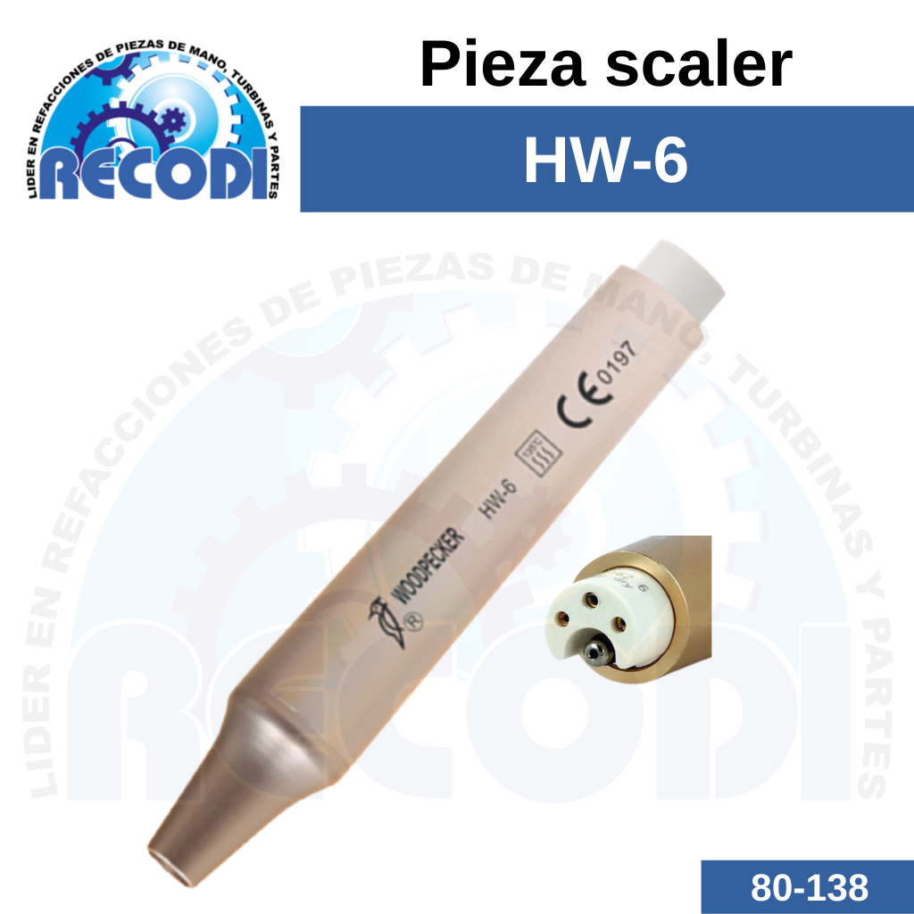 Pieza escariador HW-6