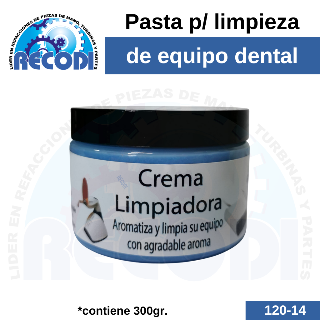 Pasta p/ limpieza de equipo 300gr.