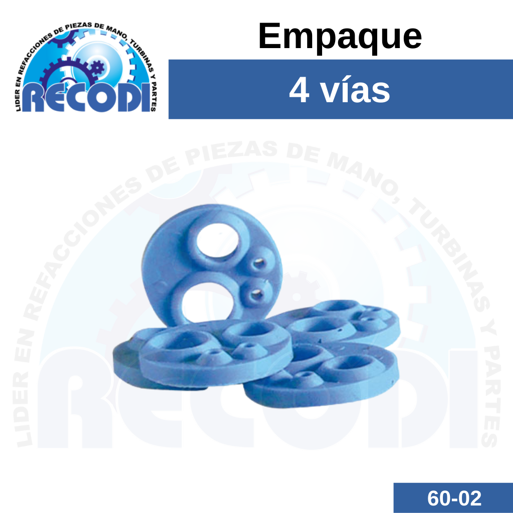 Empaque 4 vías