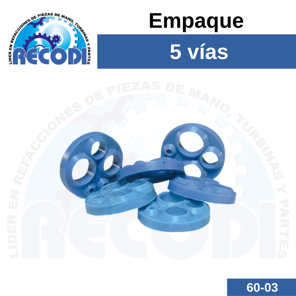 Empaque 5 vías