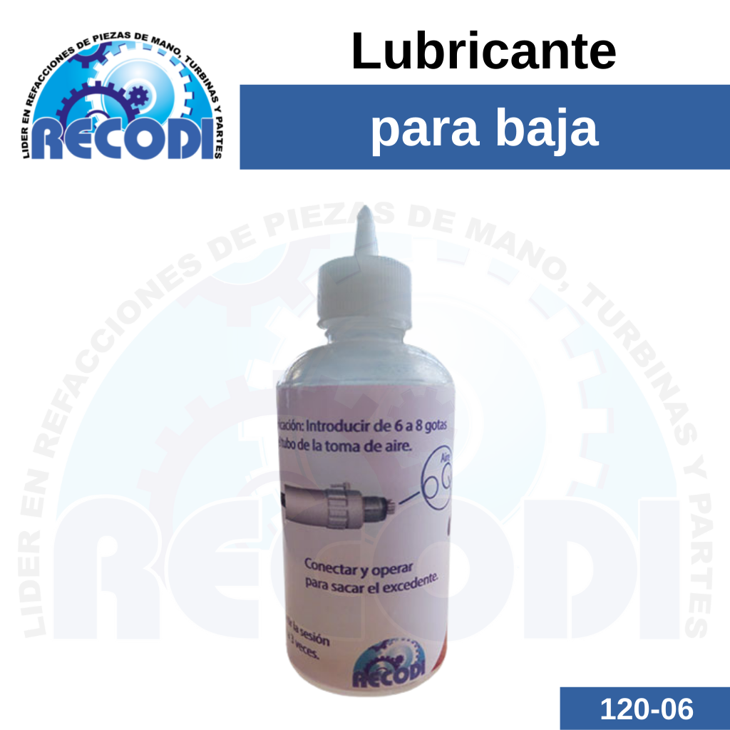 Lubricante p/ baja