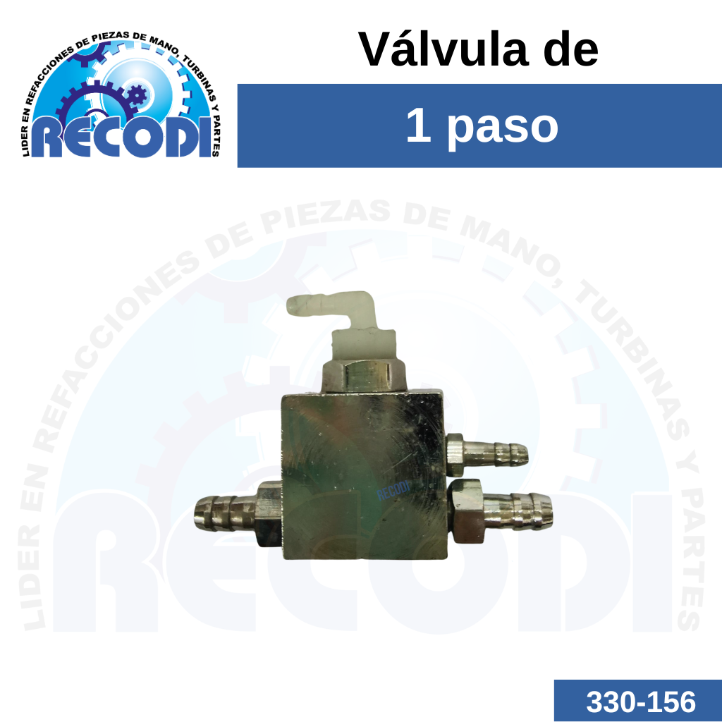 Válvula de un paso