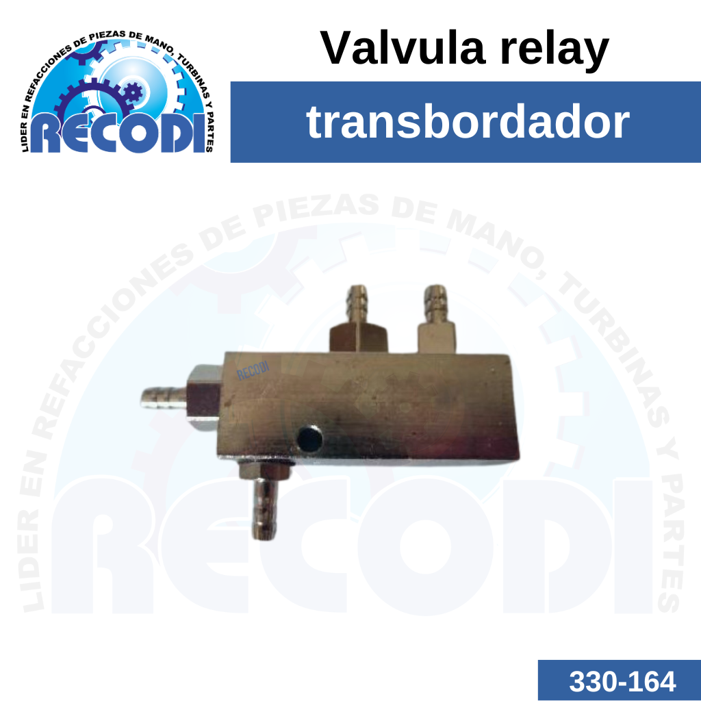 Válvula relay transbordadora