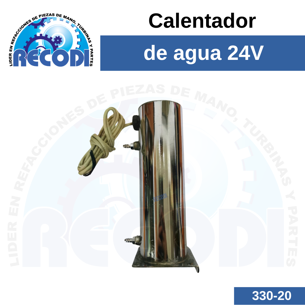 Calentador de agua 24V