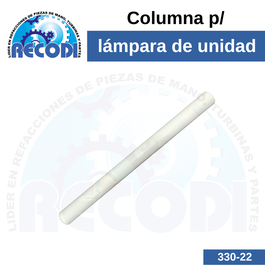 Columna p/ lámpara unidad