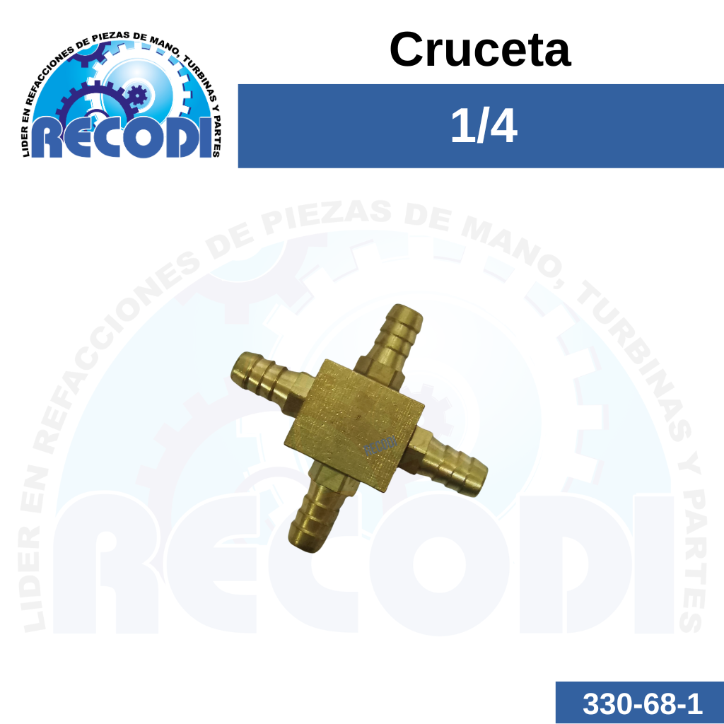 Cruceta de 1/4