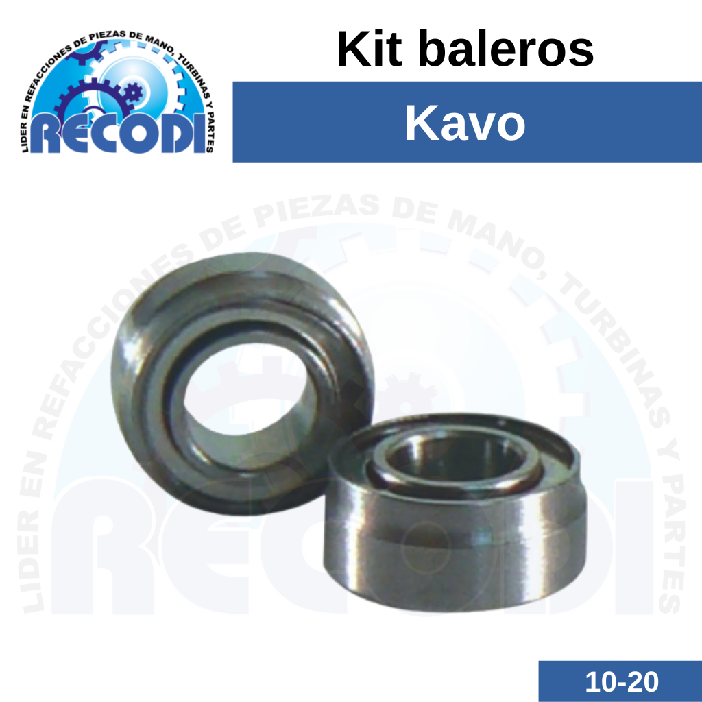 Kit baleros Kavo
