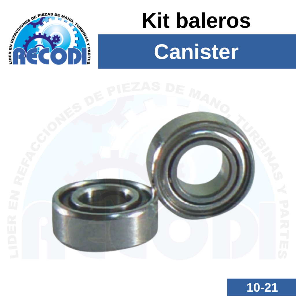 Kit baleros Canister