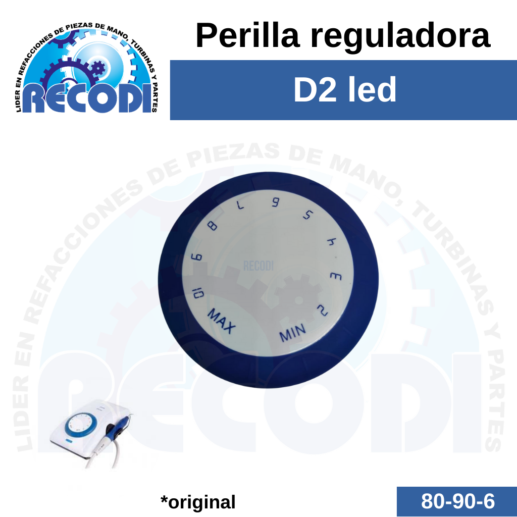 Perilla reguladora D2 LED