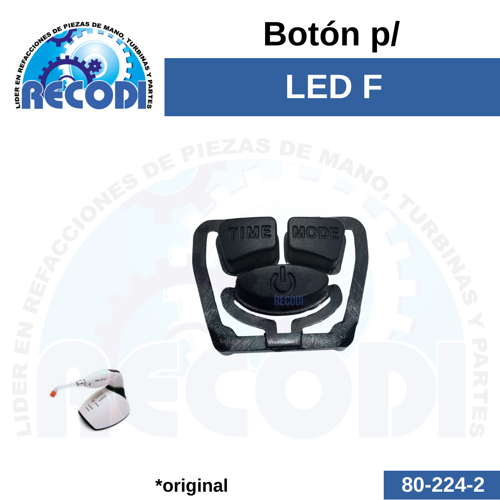 Botón p/ LED F