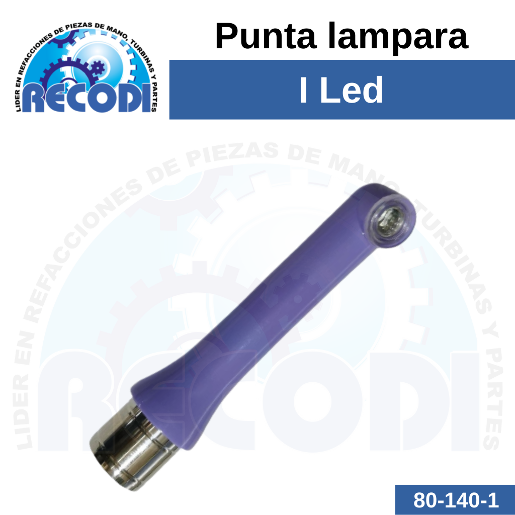 Punta led morada p/ I LED