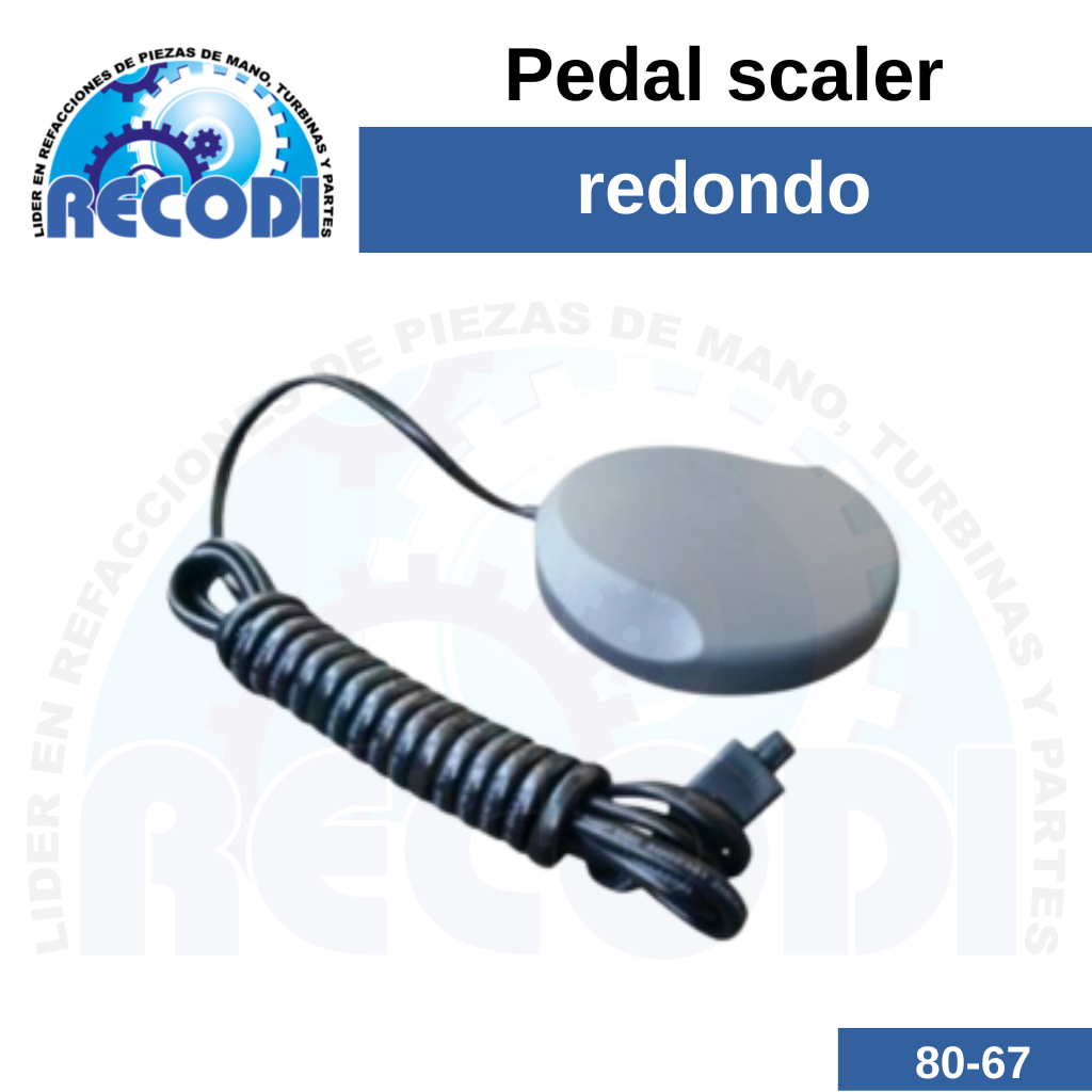 Pedal redondo p/ escariador