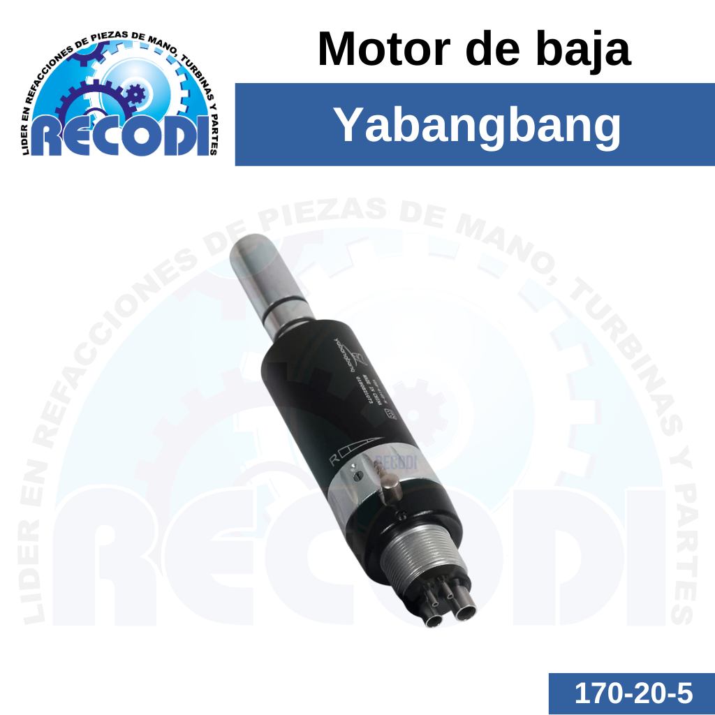 Motor tipo E negro