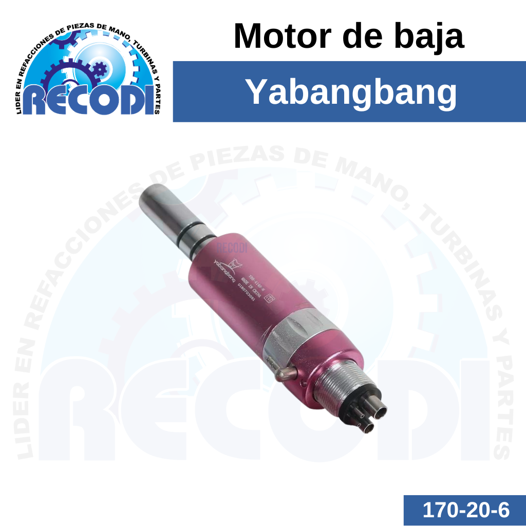 Motor tipo E rosa