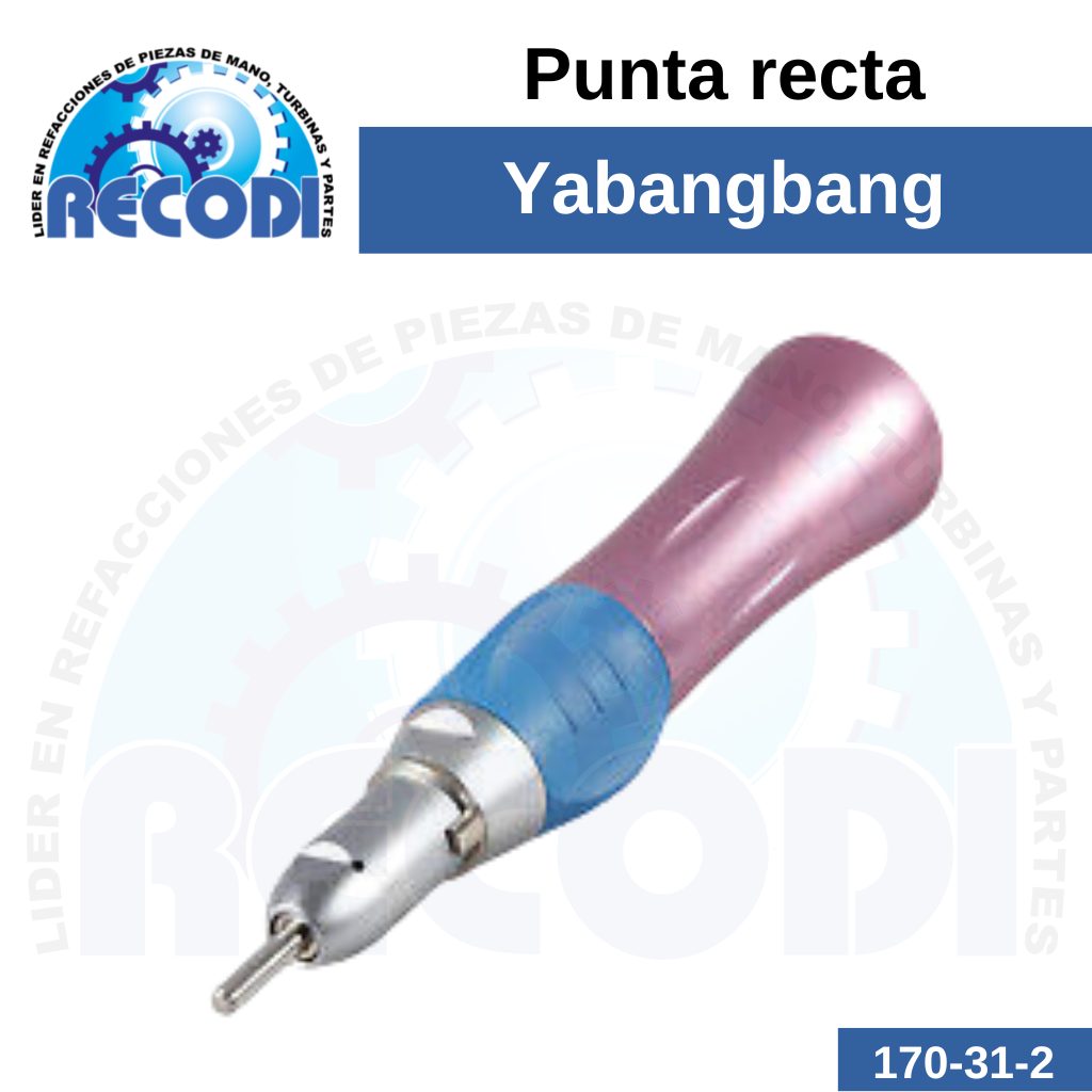 Punta recta rosa