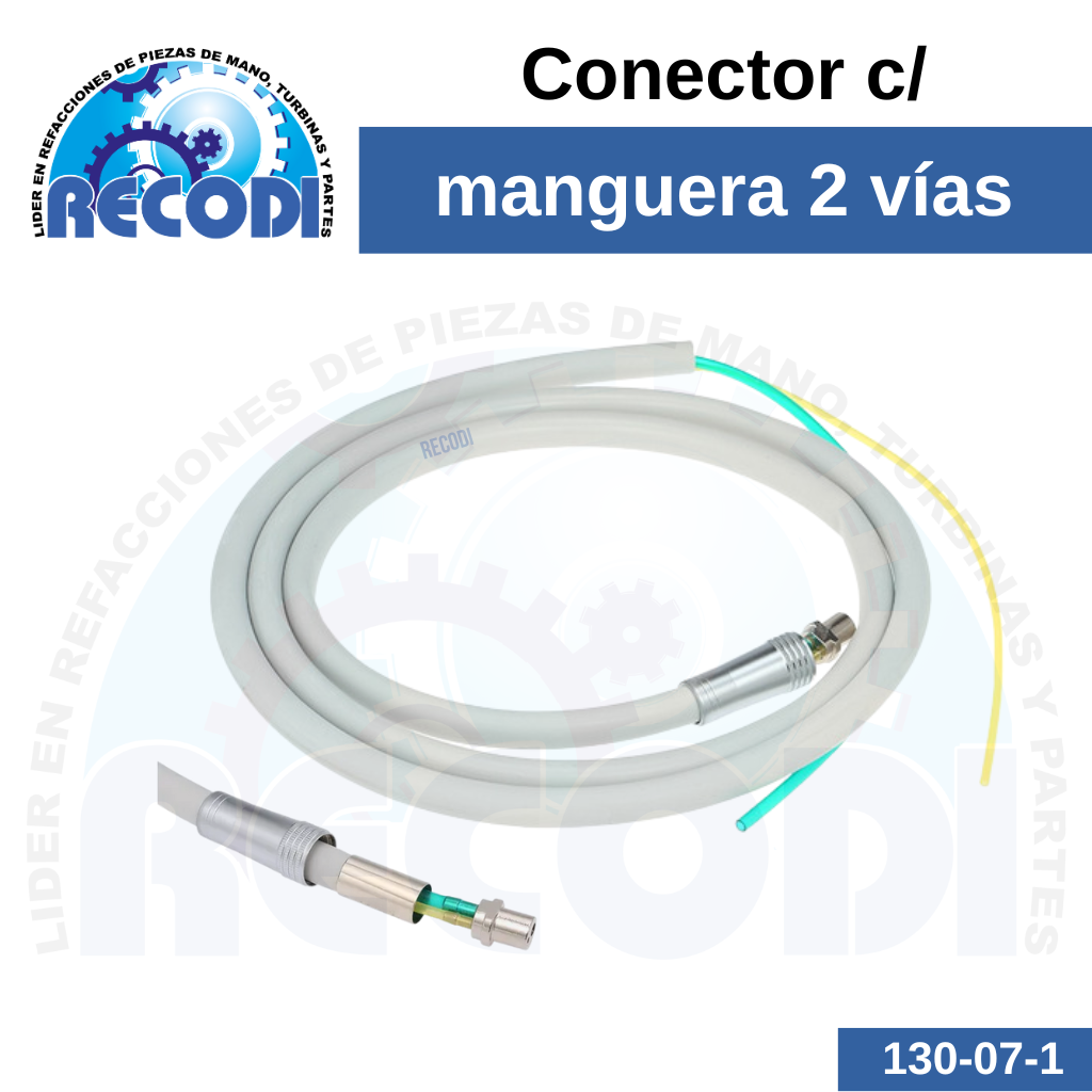Manguera c/ conector 2 vías