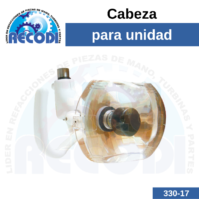 Cabeza p/ unidad dental
