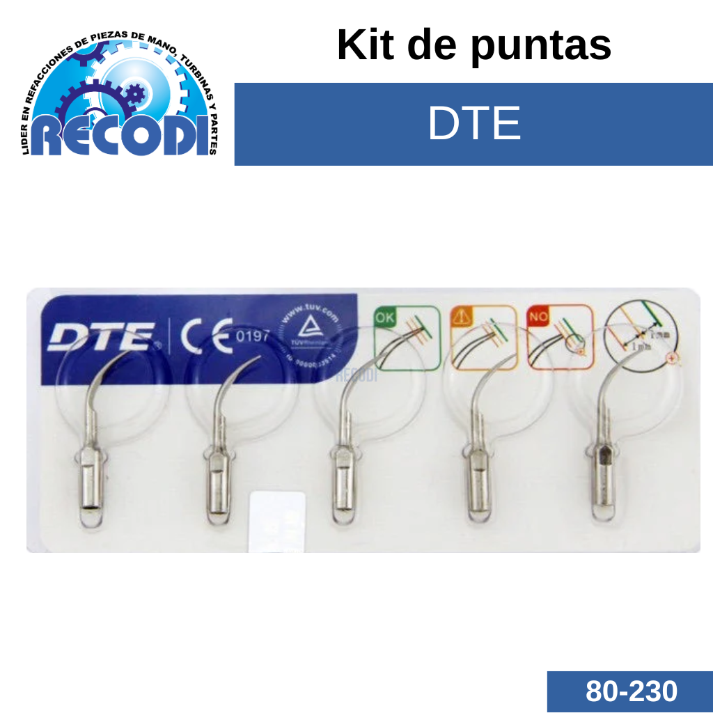 Kit puntas DTE