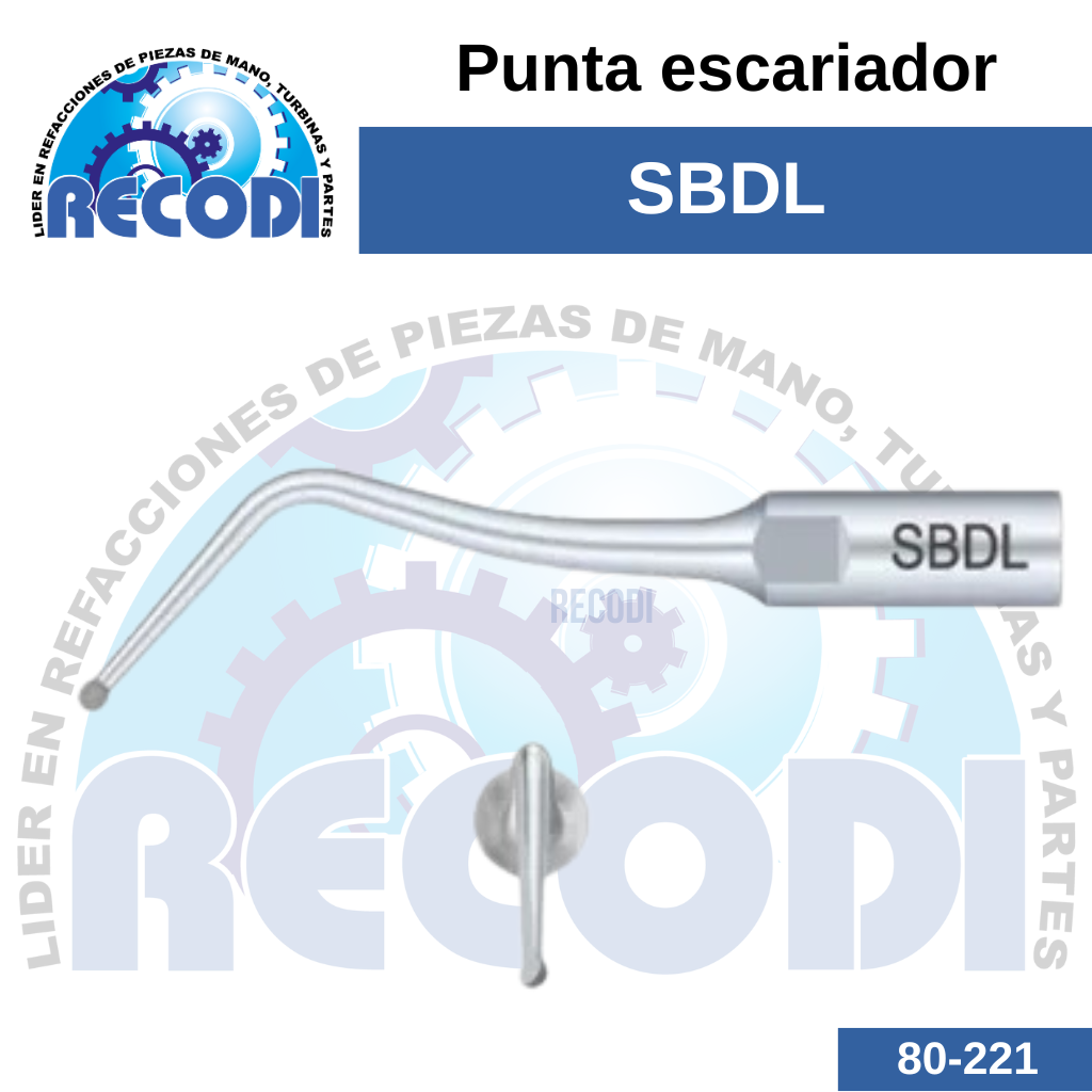 Punta escariador SBDL