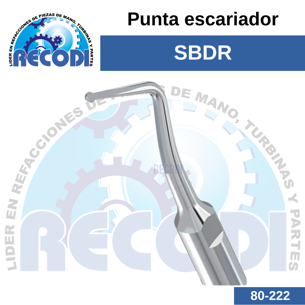 Punta escariador SBDR