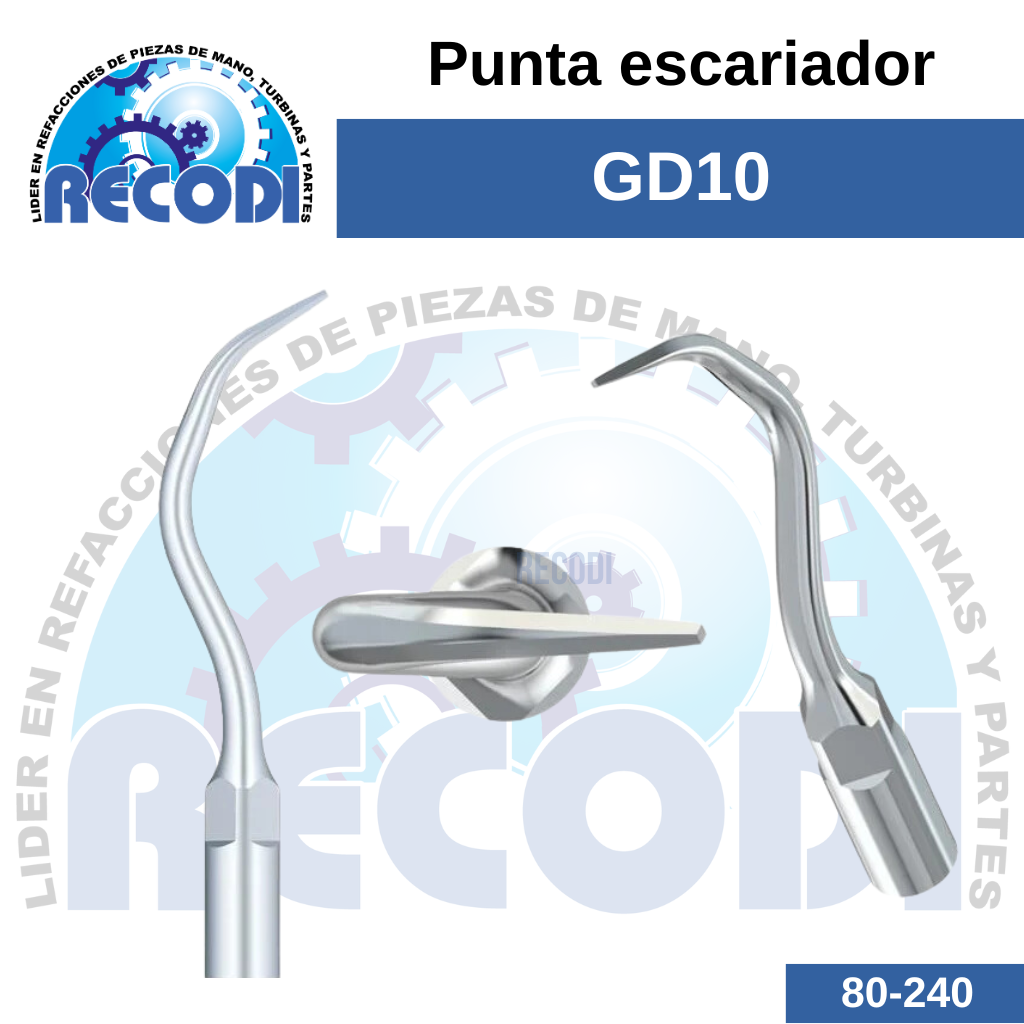 Punta escariador GD10