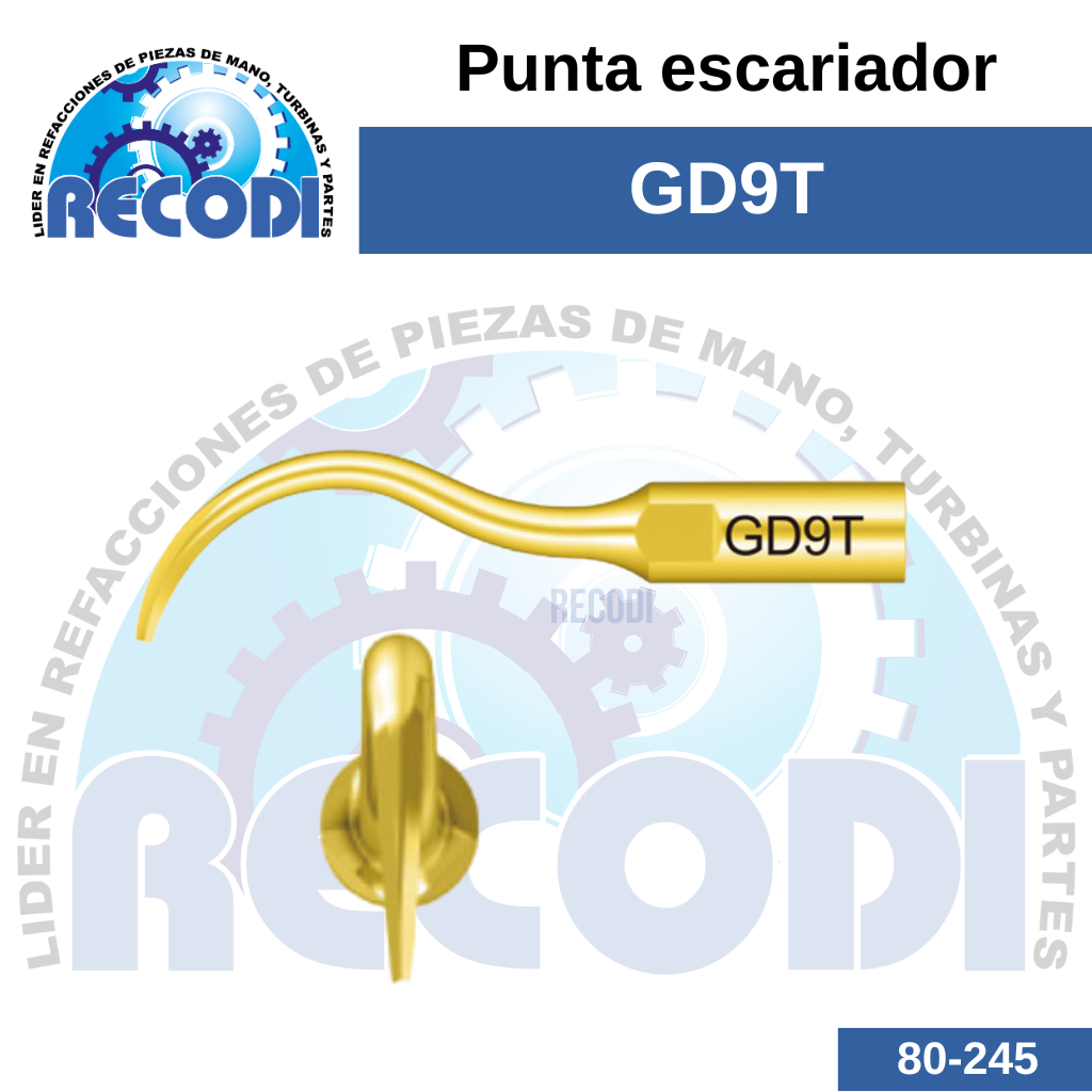 Punta escariador GD9T