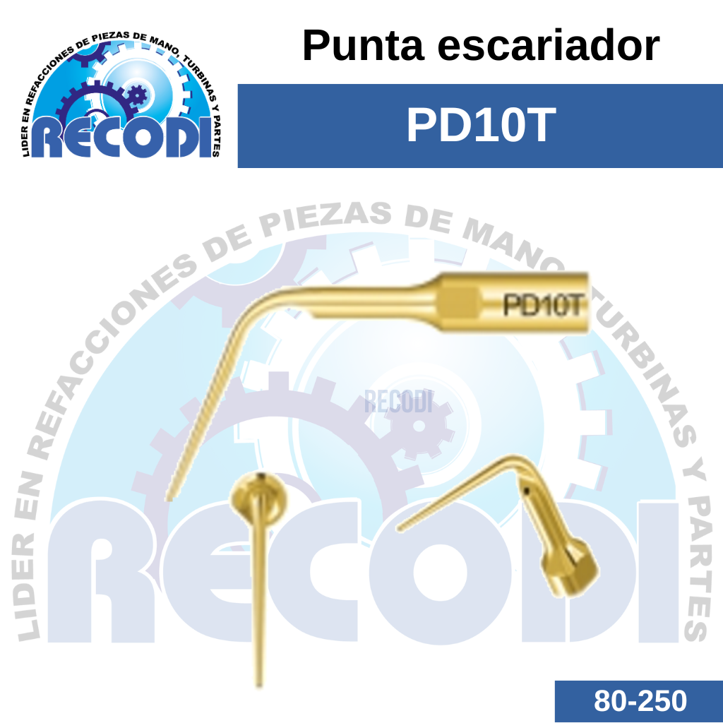 Punta escariador PD10T