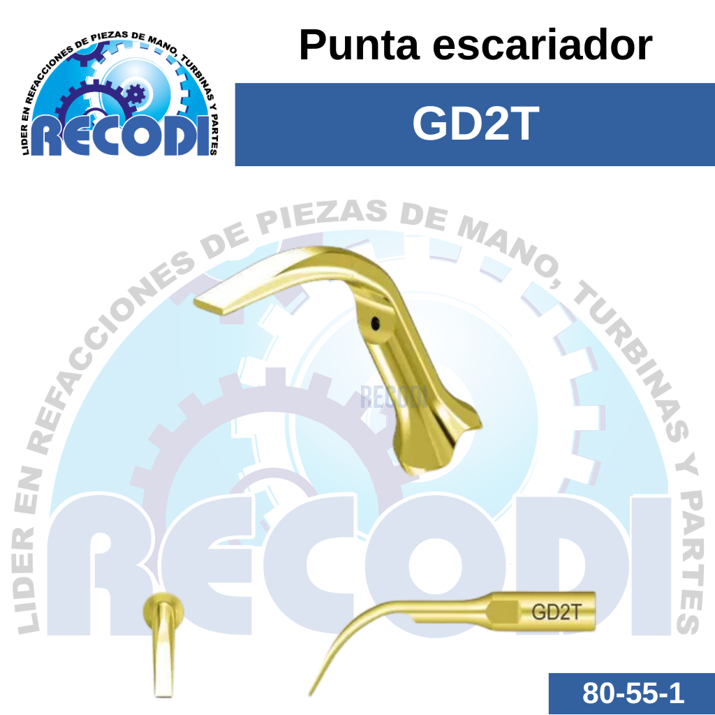 Punta escariador GD2T