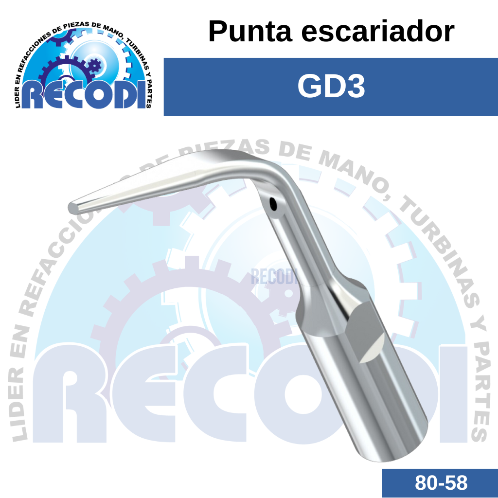Punta escariador GD3