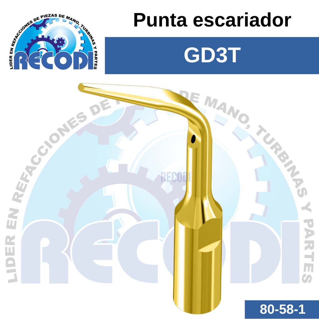 Punta escariador GD3T