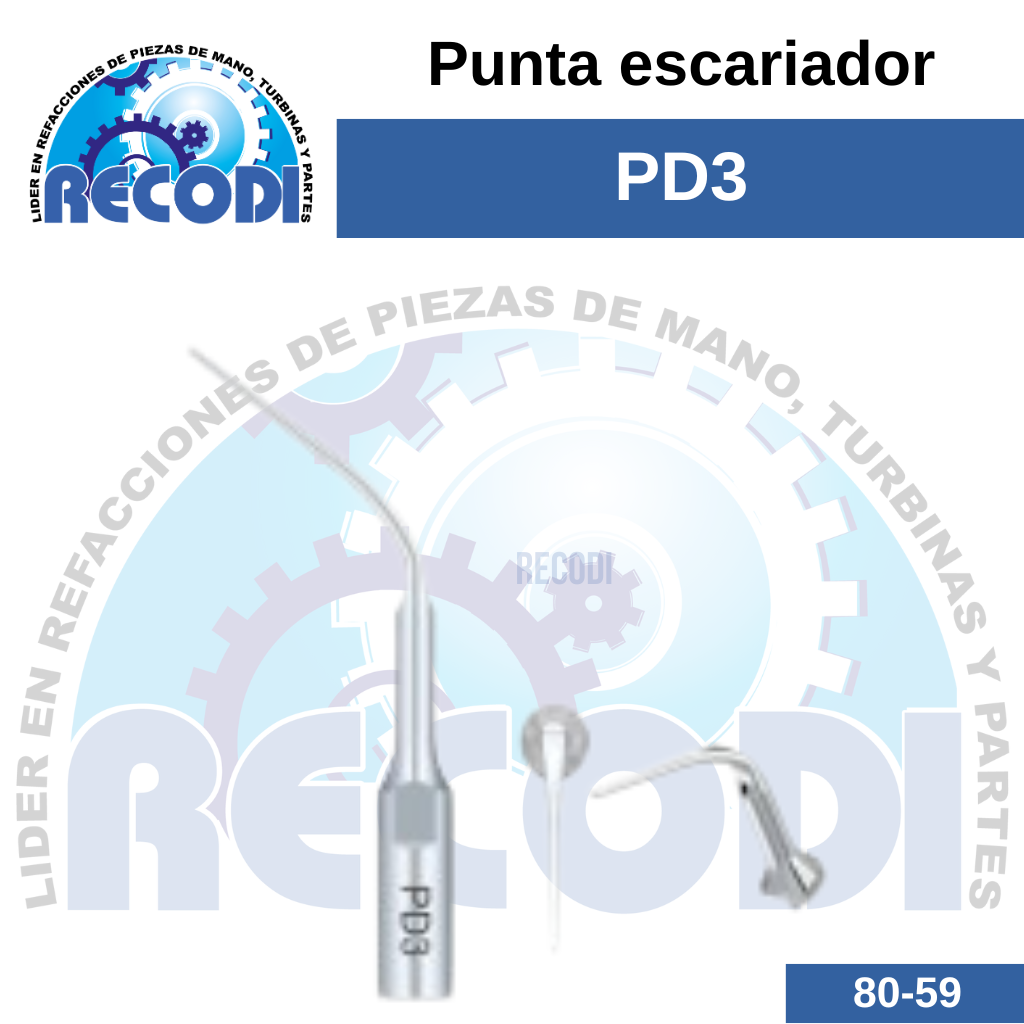 Punta escariador PD3