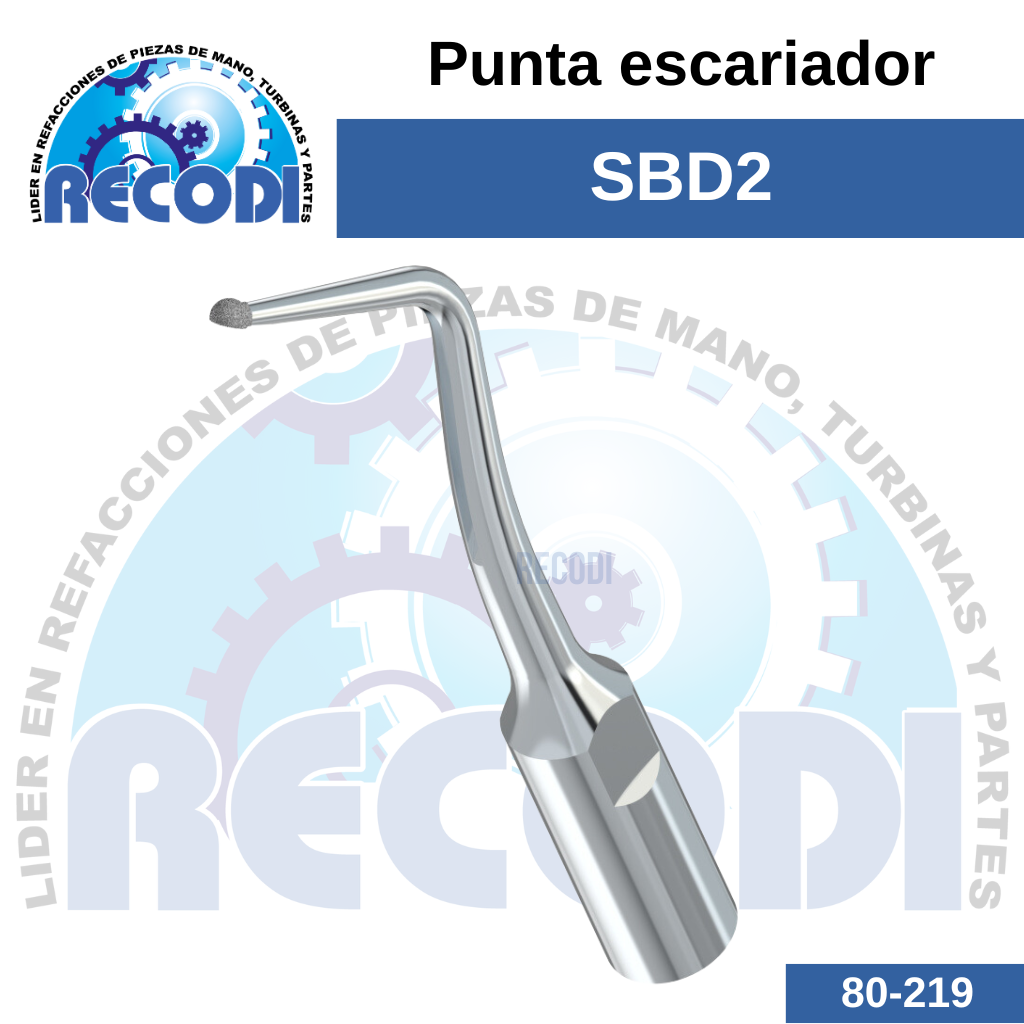 Punta escariador SBD2