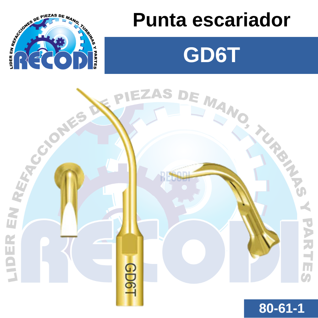Punta escariador GD6T