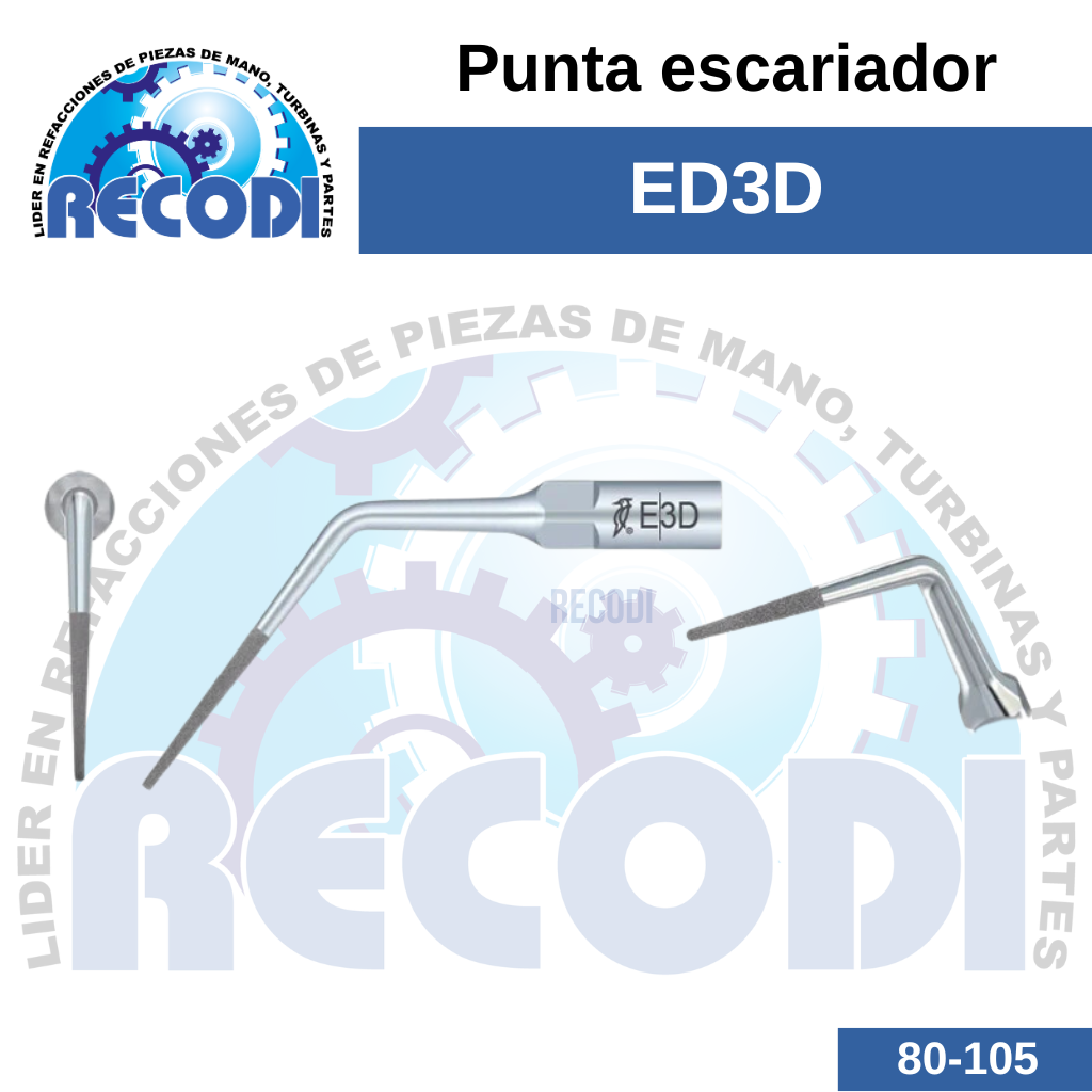 Punta escariador ED3D