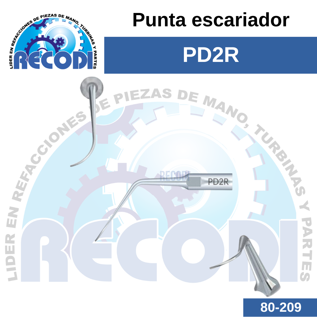 Punta escariador PD2R