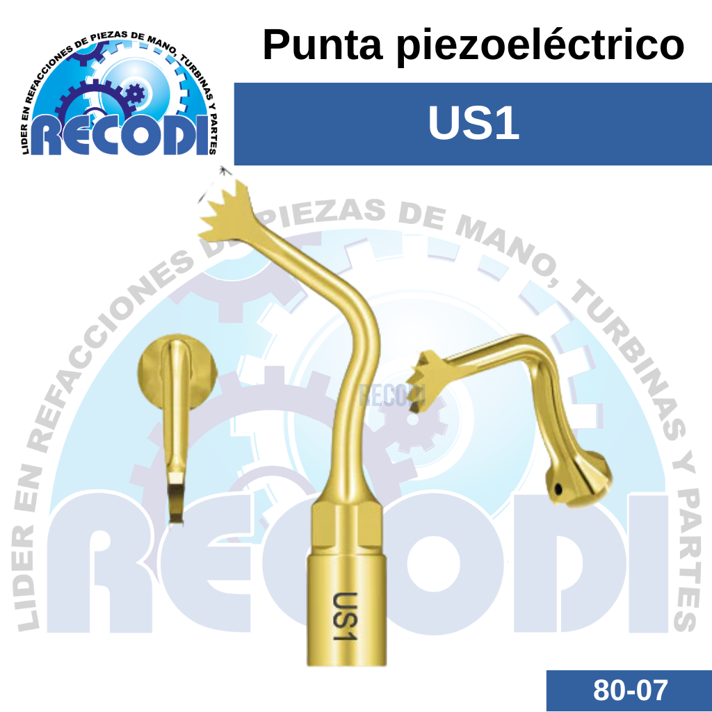 Punta piezoeléctrico US1