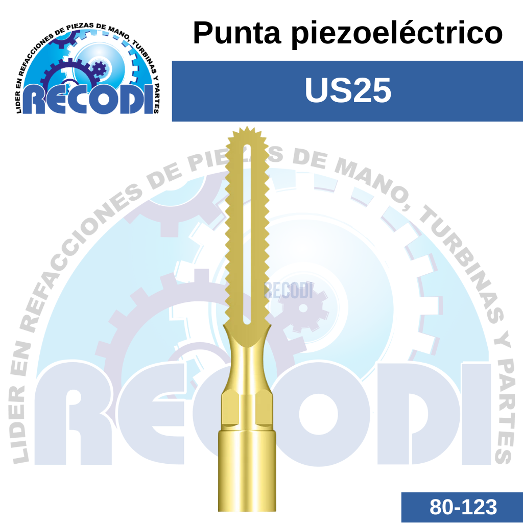 Punta piezoeléctrico US25