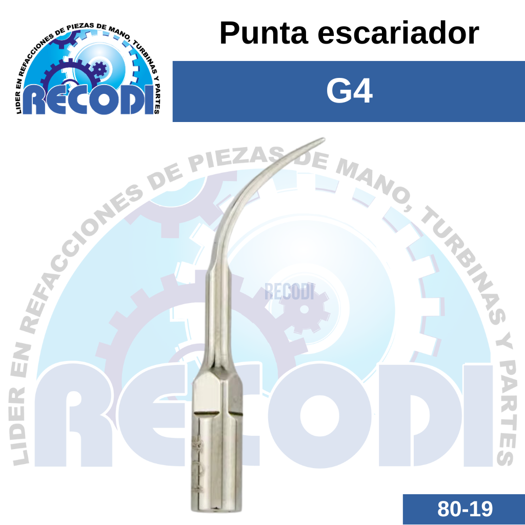 Punta escariador G4