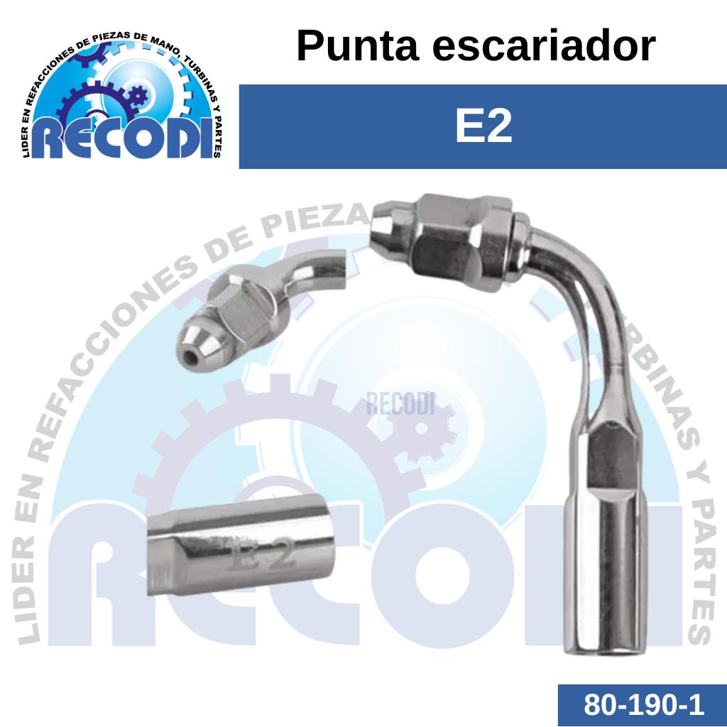Punta escariador E2