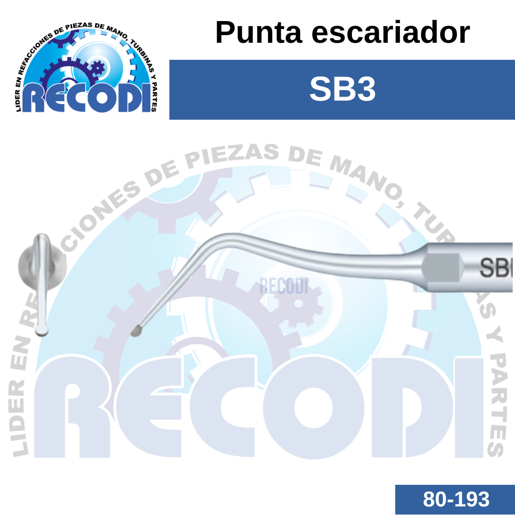Punta escariador SB3