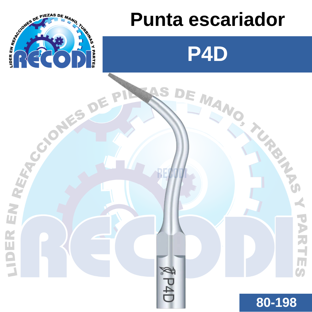 Punta escariador P4D