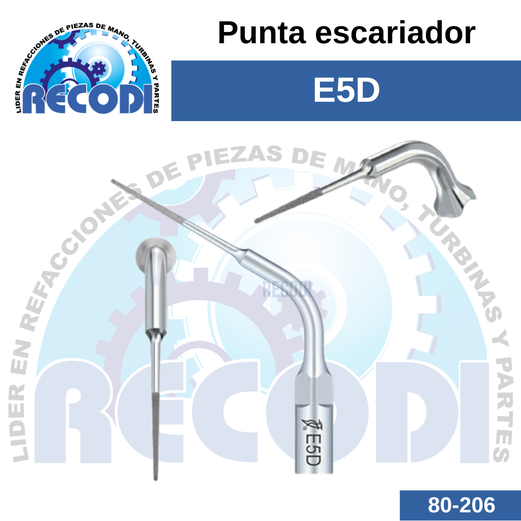 Punta escariador E5D