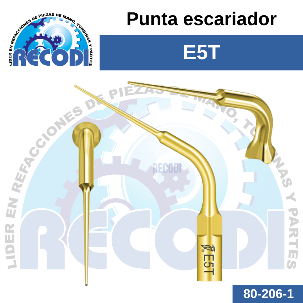 Punta escariador E5T