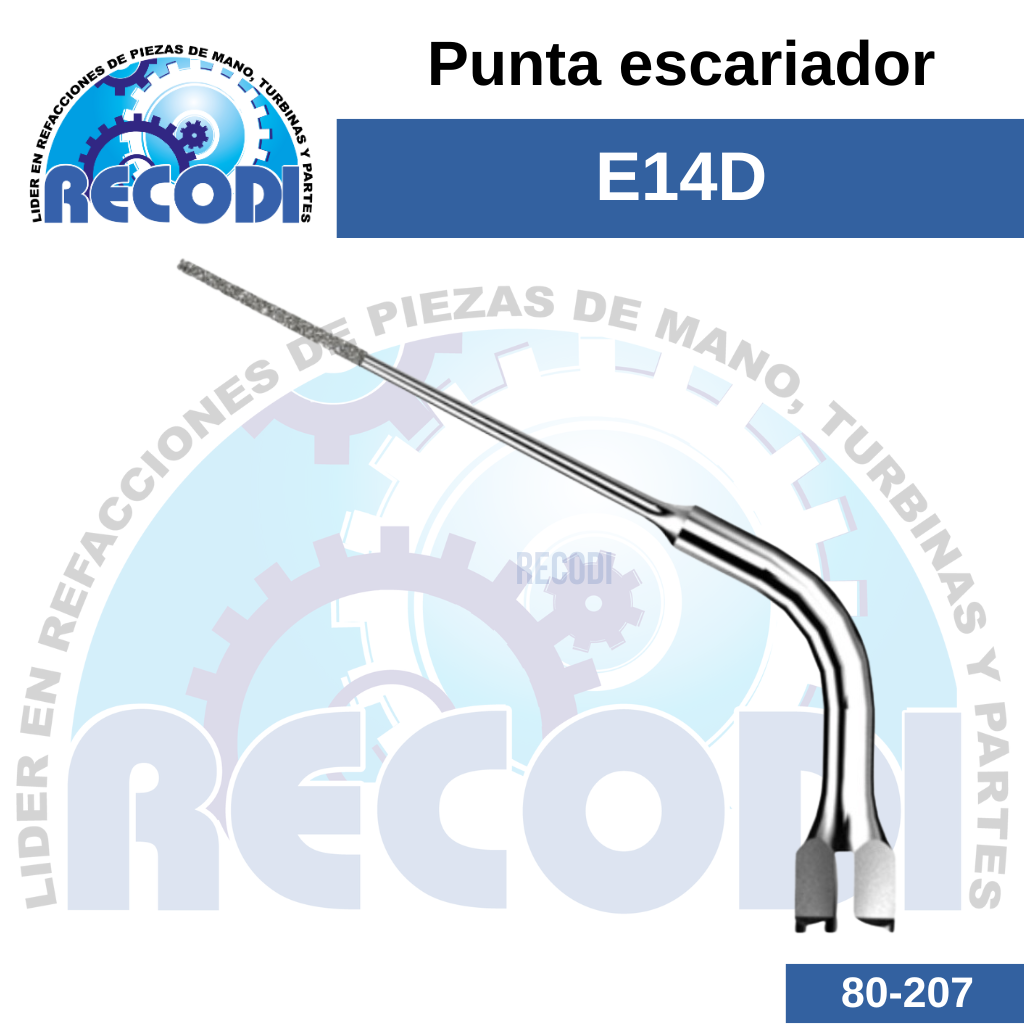 Punta escariador E14D
